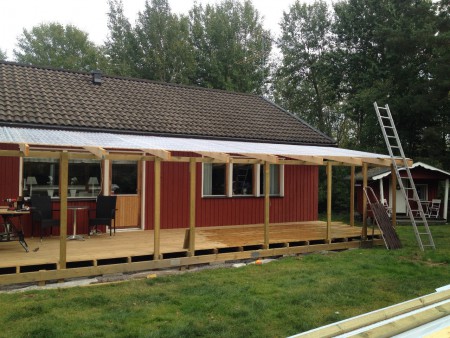 Altanen i nuvarande skick.